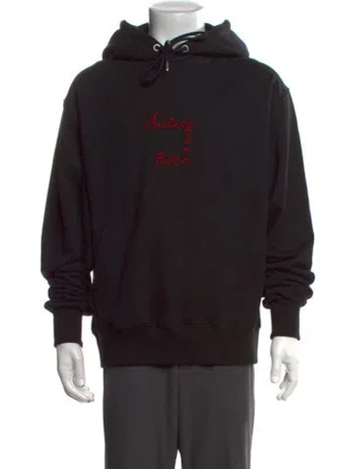 Pre-owned Andersson Bell Crew Neck Long Sleeve Hoodie In Black