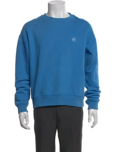 Pre-owned Andersson Bell Crew Neck Long Sleeve Sweatshirt In Blue