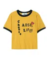 Andersson Bell Crew Neck T-shirt In Gold