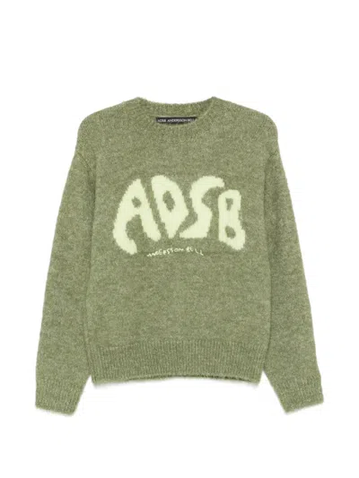 Andersson Bell Crew-neck Sweater In Green