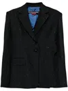 Andersson Bell Cut Out Harness Jacket In Black