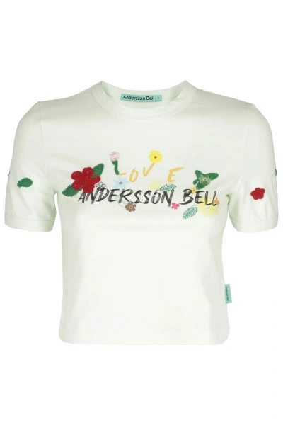 Andersson Bell Dasha Flower Garden Logo In Plmi Pale Mint