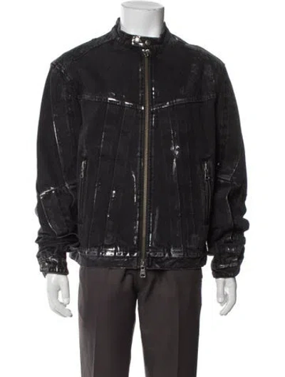 Pre-owned Andersson Bell Denim Jacket W/ Tags In Gray