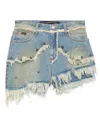 Andersson Bell Denim Shorts In Blue