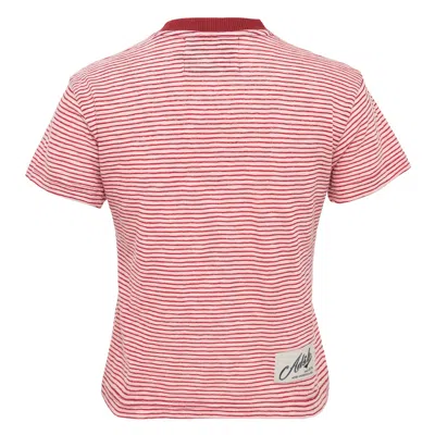 Andersson Bell Essential Heart Message Striped Tee