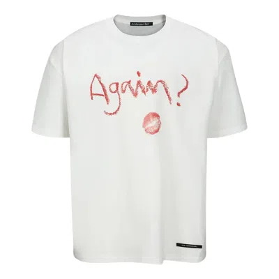 Andersson Bell Essential Unisex Again Lip Tee In White