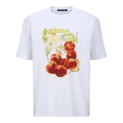 Andersson Bell Essential Unisex Fruits T-shirt In White
