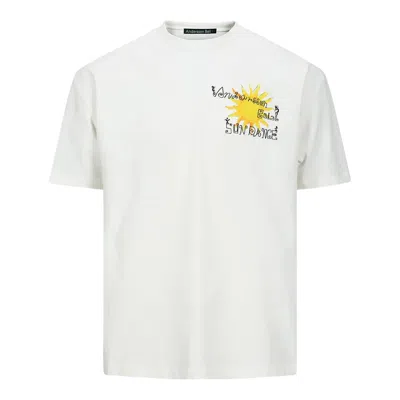 Andersson Bell Essential Unisex Sun Dance Tee In White