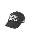 Andersson Bell Essential Washed Jeweled Baseball Cap In Black