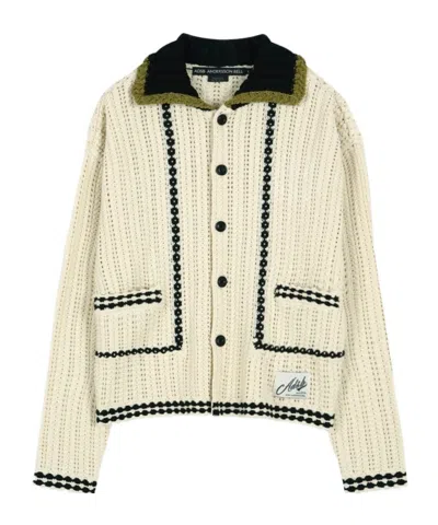 Andersson Bell Fantasia Neckline Cardigan In Multi