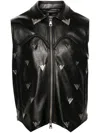 ANDERSSON BELL FAUX-LEATHER VEST