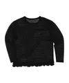 Andersson Bell Flower Garden Sweater In Black