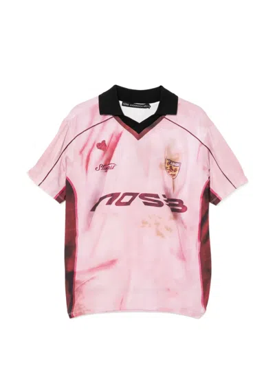 Andersson Bell Football Printed T-shirt In Pink