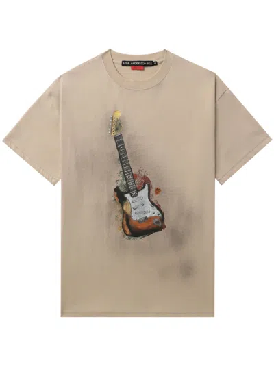 Andersson Bell Graphic-print T-shirt In Neutrals
