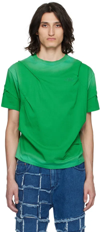 Andersson Bell Green Mardro Gradient T-shirt