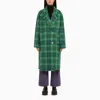 ANDERSSON BELL ANDERSSON BELL GREEN/BLUE CHECK COAT