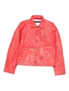 Andersson Bell Guitarist-print Tyvek Jacket In Red