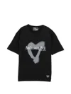 Andersson Bell Black Essential Heart T-shirt In Black
