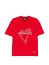 Andersson Bell Heart-printed T-shirt In Red
