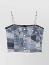 ANDERSSON BELL ILLUSION DENIM TANK TOP