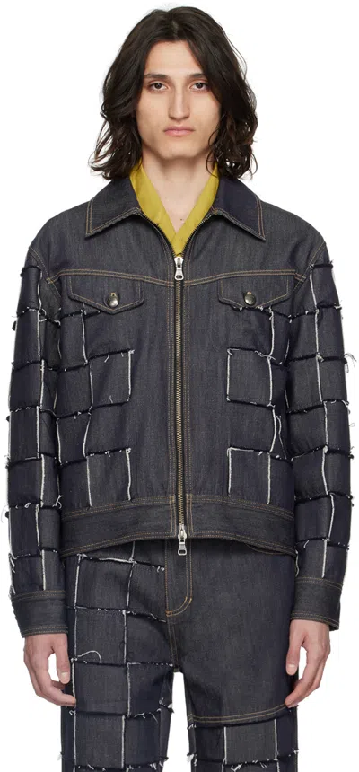 Andersson Bell Indigo New Patchwork Denim Jacket