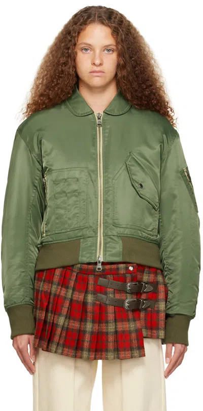 Andersson Bell Khaki Carlee Bomber Jacket