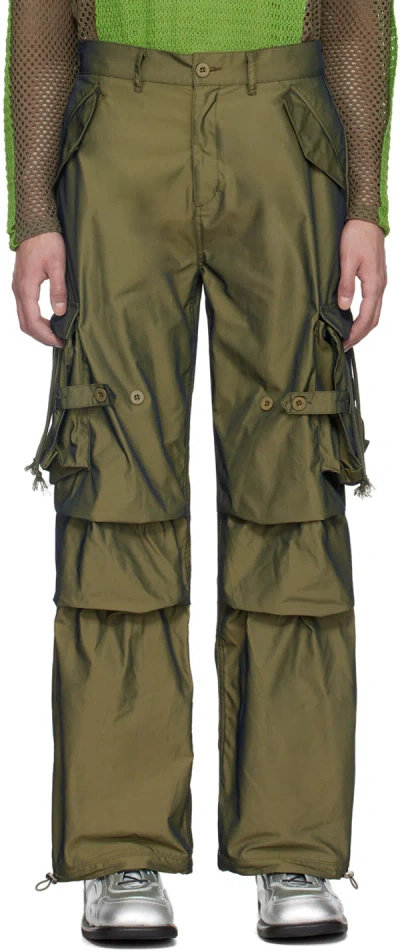 Andersson Bell Khaki Loe Fatani Cargo Trousers