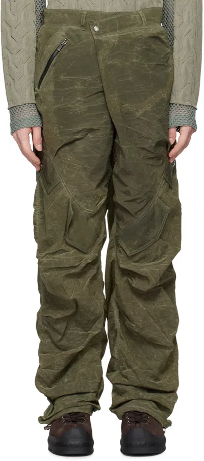 Andersson Bell Xeno Multi Military Pants In Khaki