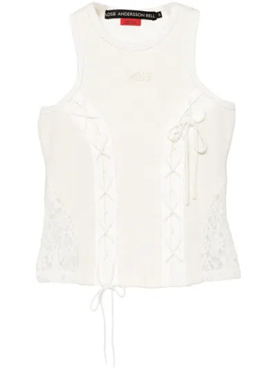 Andersson Bell Lace-up Sleeveless Top