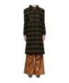 Andersson Bell Lacie Check Buttons Coat In Multi