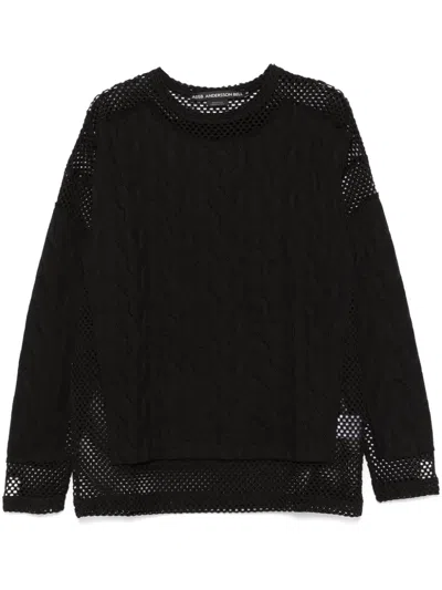 Andersson Bell Black Layered Sweater