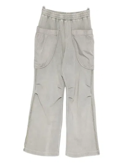 Andersson Bell Layered Track Pants In Gray
