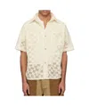Andersson Bell Off-white Letto Knitted Shirt In Off-white