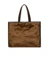 Andersson Bell Linus Fur Tote In Brown
