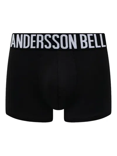 Andersson Bell Logo-band Boxer Briefs In Black