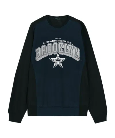 ANDERSSON BELL LOGO LAYERED SWEATSHIRT