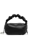 Andersson Bell Logo-patch Tote Bag In Schwarz