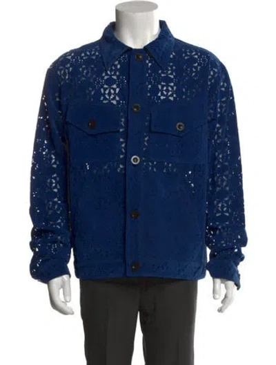 Pre-owned Andersson Bell Long Sleeve Denim Shirt In Blue