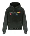 Andersson Bell Love Dyed Hoodie In Black