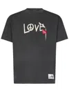 Andersson Bell Gray 'love' T-shirt In Grey