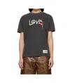 Andersson Bell Gray 'love' T-shirt In Grey