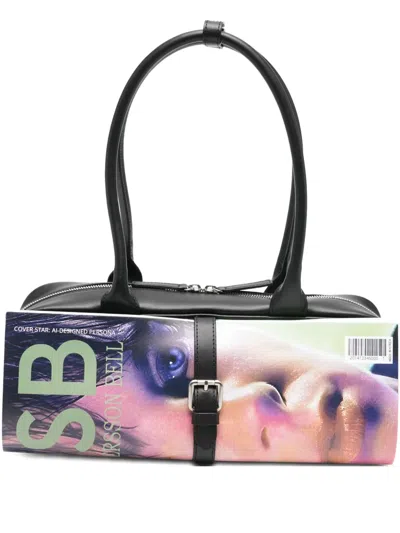 Andersson Bell Magazine-print Shoulder Bag In Multi