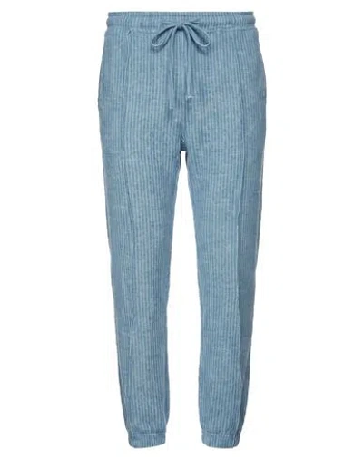 Andersson Bell Man Pants Azure Size 30 Acrylic, Wool, Nylon In Blue