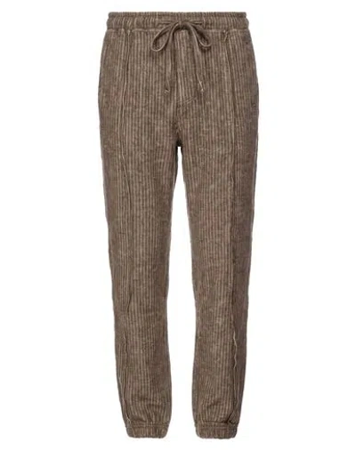 Andersson Bell Man Pants Khaki Size 30 Acrylic, Wool, Nylon In Beige