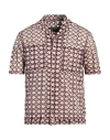 Andersson Bell Man Shirt Beige Size L Polyester In Beige