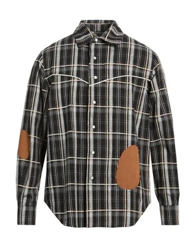 Andersson Bell Man Shirt Black Size M Polyester, Cotton, Viscose