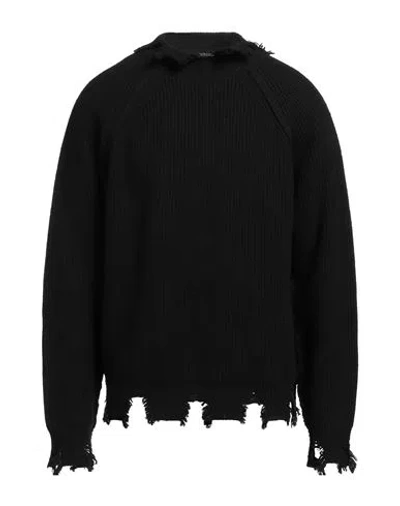 ANDERSSON BELL ANDERSSON BELL MAN SWEATER BLACK SIZE L WOOL, NYLON, CASHMERE