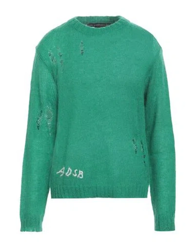 Andersson Bell Man Sweater Green Size M Mohair Wool, Acrylic