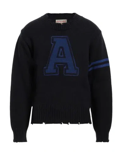 Andersson Bell Man Sweater Midnight Blue Size M Wool, Nylon, Acrylic, Rayon, Polyester