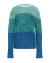 Andersson Bell Blue Striped Sweater In Blue